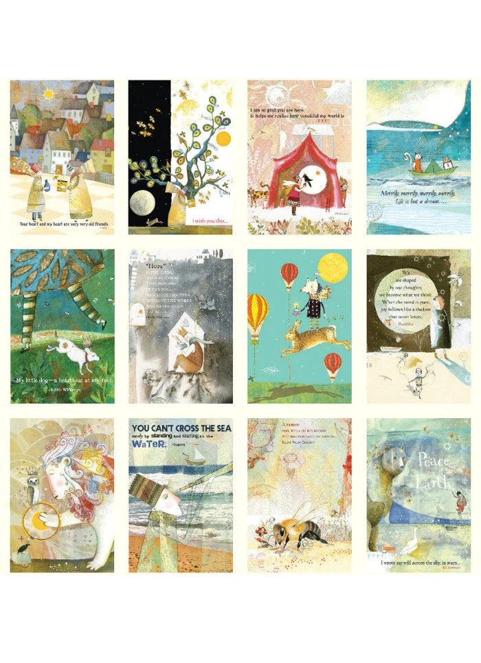 Sacred Bee Medium Wall Calendar 2024 Eclectopia Gifts and Specialty Homewares
