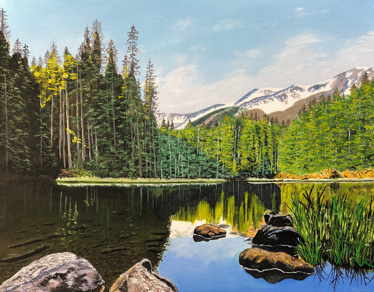 "Lakeside" greeting card Eclectopia Gifts and Specialty Homewares