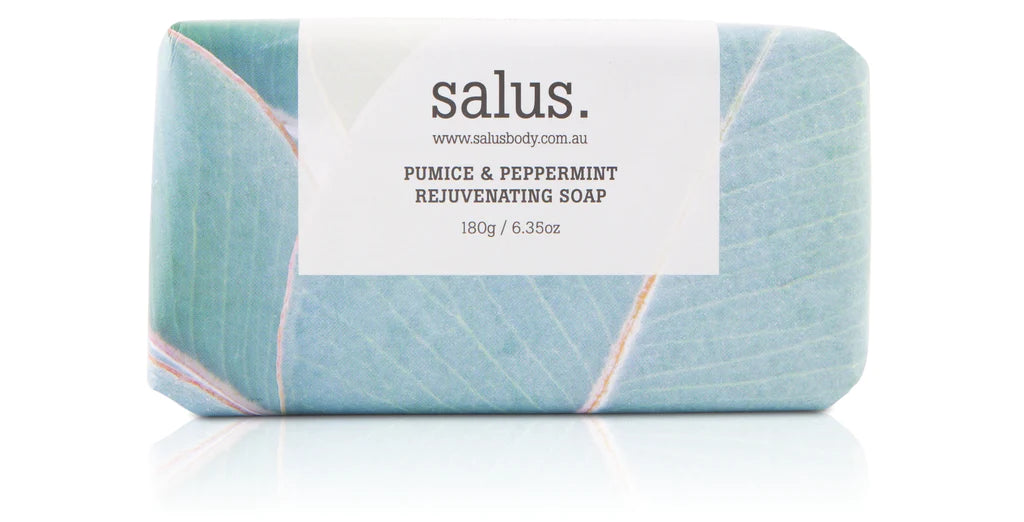 Salus Pumice & Peppermint rejuvenating SLS free soap Eclectopia Gifts and Specialty Homewares
