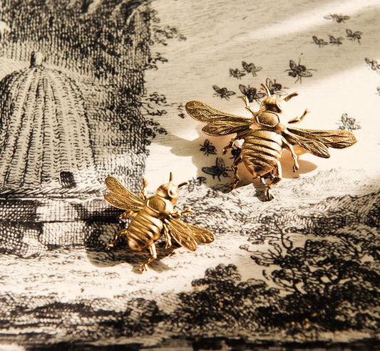 Brass Bee brooch Eclectopia Gifts and Specialty Homewares