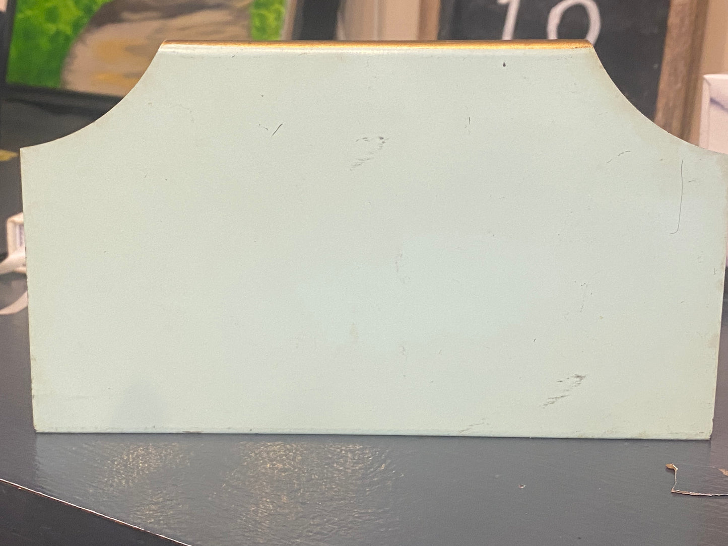 Vintage green mail holder Eclectopia Gifts and Specialty Homewares