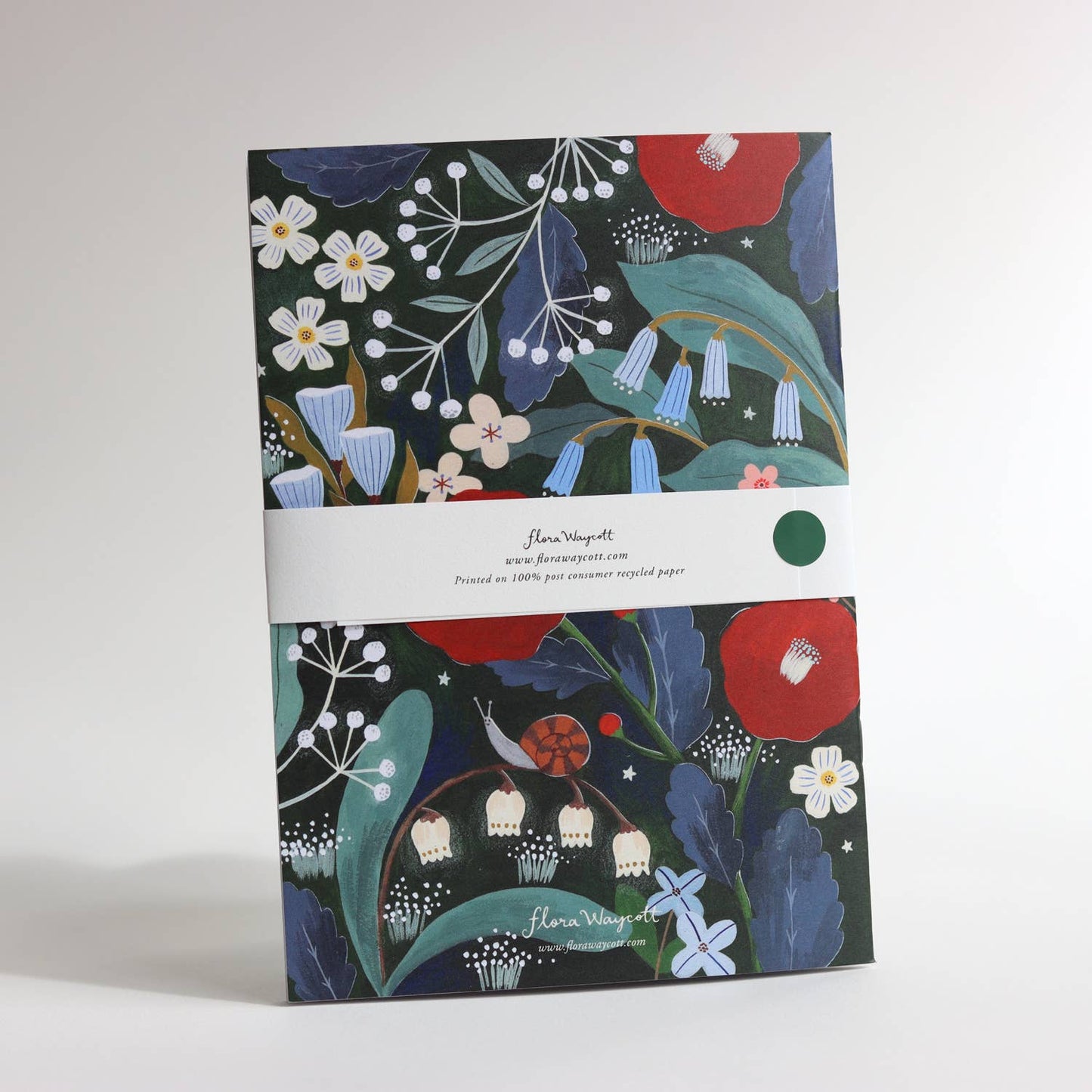 Glowing Flowers journal notebook Eclectopia Gifts and Specialty Homewares