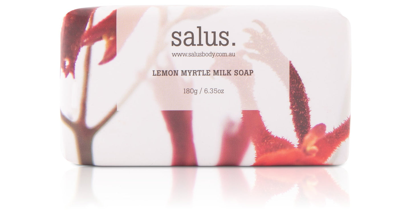 Salus Lemon Myrtle Milk cleansing bar Eclectopia Gifts and Specialty Homewares