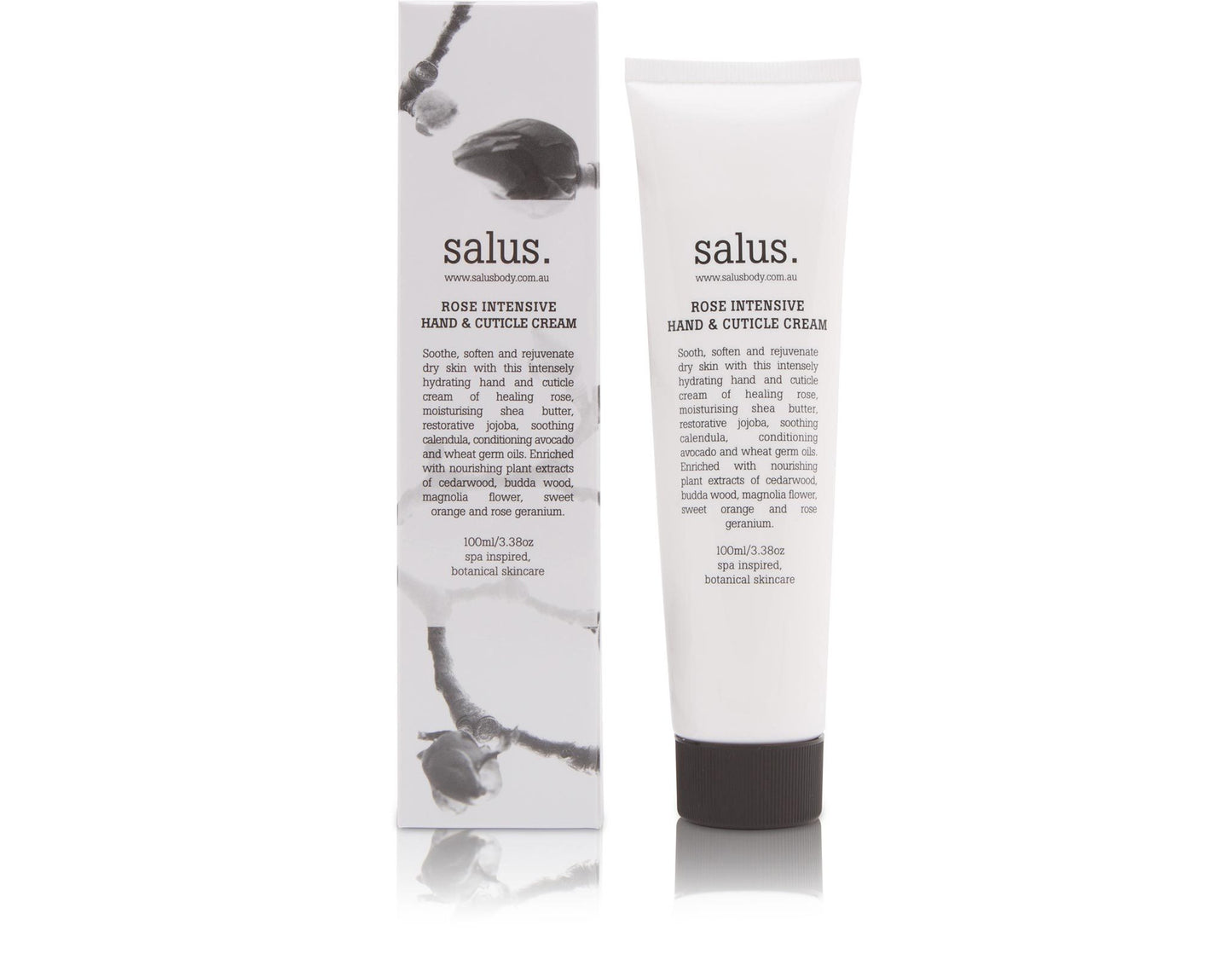 Salus Rose Intensive Hand & Cuticle Cream 100ml Eclectopia Gifts and Specialty Homewares