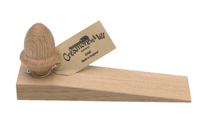 Creamore Mill oak door wedge Eclectopia Gifts and Specialty Homewares