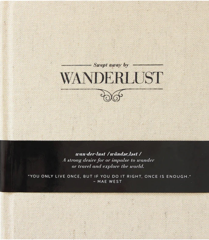 Axel & Ash Swept away by Wanderlust journal Eclectopia Gifts and Specialty Homewares 