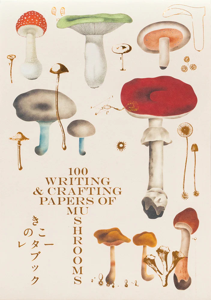 100 Writing & Crafting Papers of Mushrooms Eclectopia Gifts and Specialty Homewares 