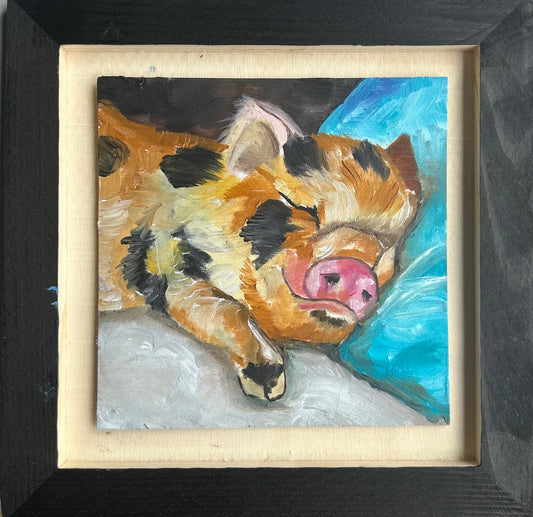 Sweet Dreams- Original oil painting. Eclectopia Gifts and Specialty Homewares 
