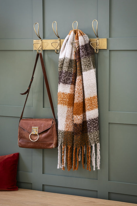 Brompton Brass Hook Rail Eclectopia Gifts and Specialty Homewares 