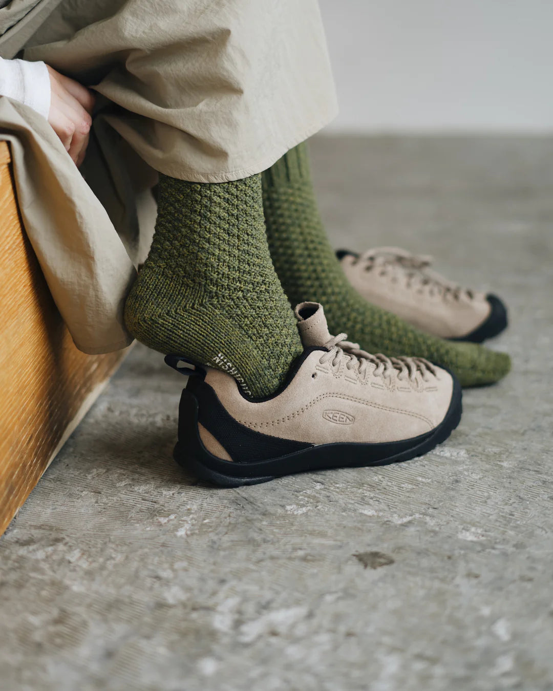 Nishiguchi Kutsushita Japanese woollen socks Eclectopia Gifts and Specialty Homewares 