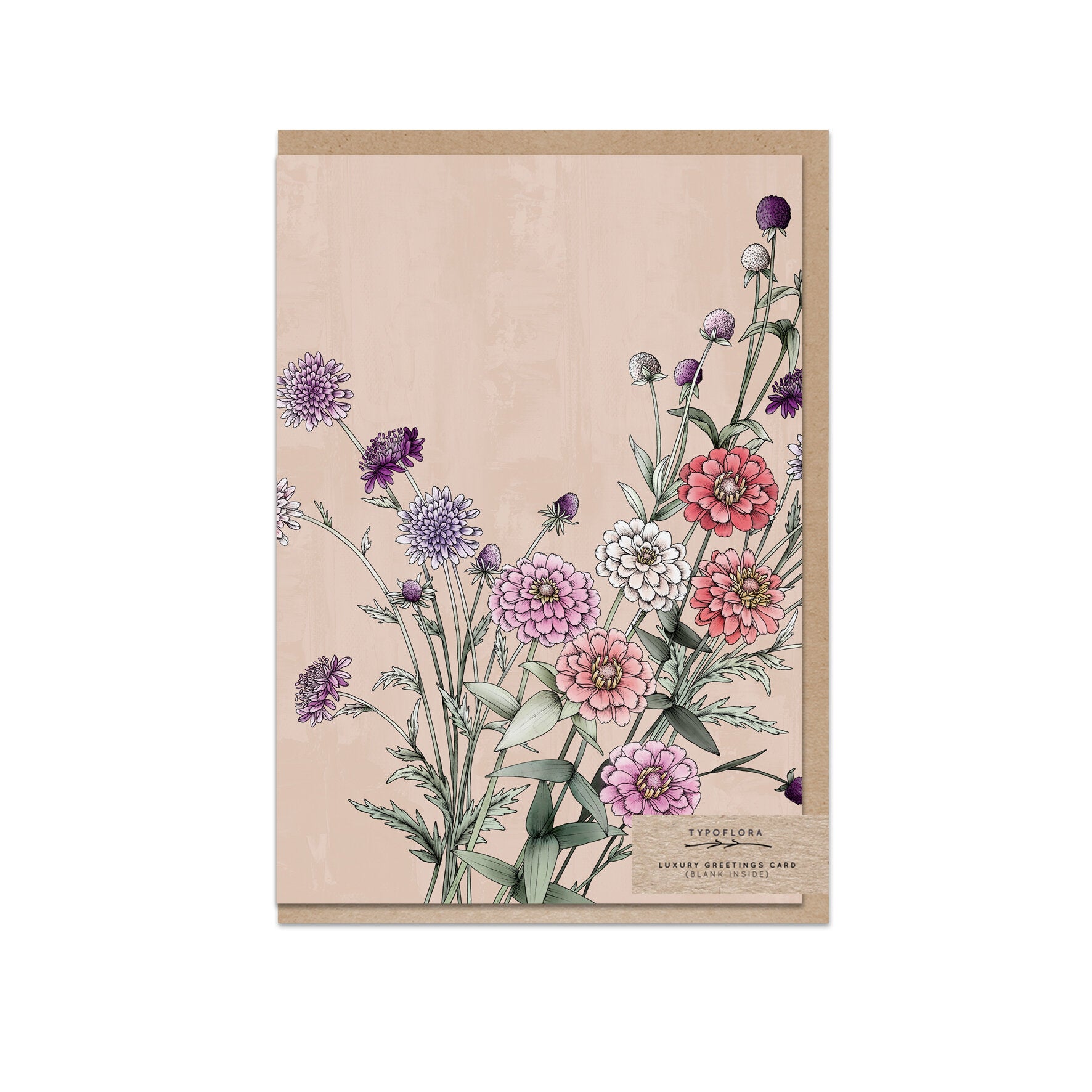 TYPOFLORA floral cards Eclectopia Gifts and Specialty Homewares 