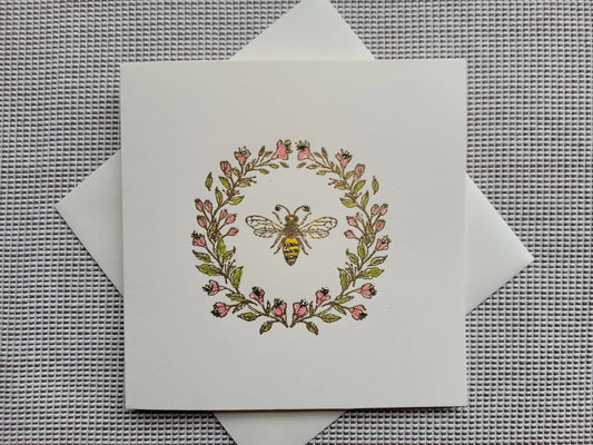 Bee Greeting Card Eclectopia Gifts and Specialty Homewares 