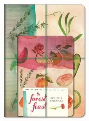 Forest Feast Notebooks Set of 3 Eclectopia Gifts and Specialty Homewares 