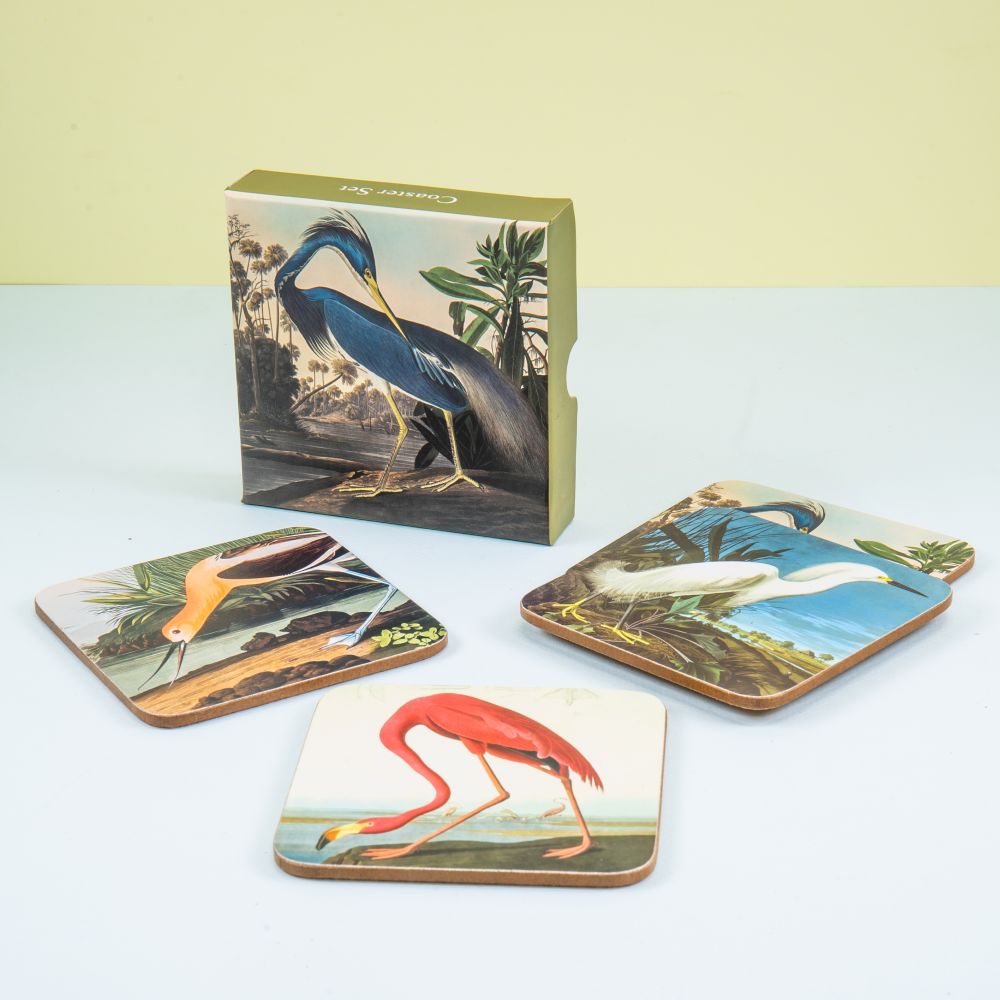 Audubon drinks coasters Eclectopia Gifts and Specialty Homewares 