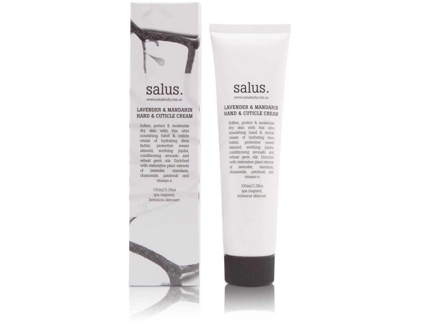 Salus Lavender Mandarin hand cream 100ml Eclectopia Gifts and Specialty Homewares 